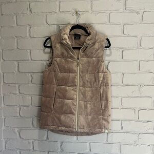 NWOT ZeroXposur Tan Quilted Vest for Cold Weather size S/CH